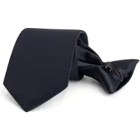 Gents - Stropdas - Stropdas heren - Polyblend - Donkerblauw