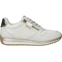Tamaris Sneakers laag 'Veterschoenen Laag' wit