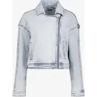 TwoDay dames denim spijkerjas blauw maat M