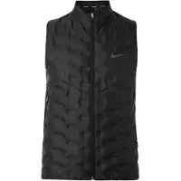 Nike Therma-FIT ADV Repel AeroLoft hardloopbodywarmer met donsvulling voor heren - Zwart | Maat S