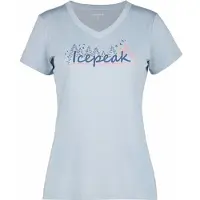 Icepeak Burnham T-shirt Met Korte Mouwen Blauw L Vrouw