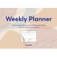Brepols Weekplanner Weekoverzicht Engels 29,7 (B) x 1,2 (D) x 21 (H) cm Kleurenassortiment