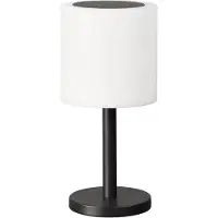 FH Lighting LED solar tafellamp voor buiten Milano Pro, RGBW, afstandsbediening Pro, zwart, Kunststof, Modern, Solar buitenverlichting
