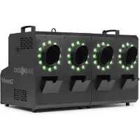 Beamz Cyclone400 Rook- en bellenblaasmachine combi - Met lichteffecten