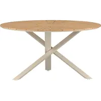 Venture Home Mexico tuintafel Ø140cm natuur.