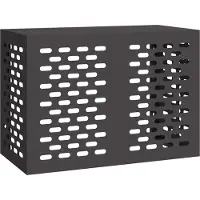 vidaXL Air Conditioner Hoes Zwart 100 x 50 x 70 cm