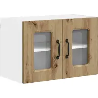 vidaXL Vaatwasserfront, model Kalmar, Artisan-eikenhout, 60 x 31 x 40 cm
