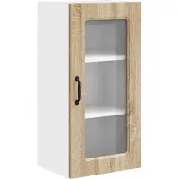 vidaXL Vaatwasserpaneel Kalmar Sonoma Eik 40 x 31 x 80 cm Bewerkt hout