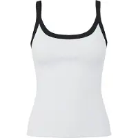 Pieces Top 'PCMay' zwart / wit