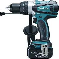Makita DHP458RTJ 18V Li-Ion Accu Klopboor- /schroefmachine Set (2x 5.0Ah Accu) In Mbox