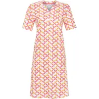 Ringella nachthemd grafisch roze | Maat 50
