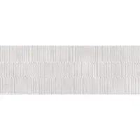 Navale Gomorra wandtegel 30x90cm lichtgrijs mat gestreept gerectificeerd