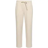 Smashed Lemon Comfortabele pantalon met elastische taille en strikceintuur |