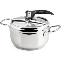 SCH Snelkookpan Inductie - Snelkookpan - Zilver - 32cm x 21cm x 21cm