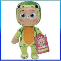 Cocomelon Dino Nico knuffel - 20 cm - Pluche met kunststof hoofd