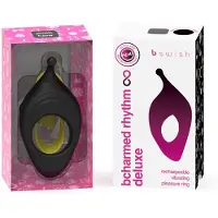 B Swish Bswish - Bcharmed Rhythm Infinite Deluxe Koppelvibrator - Zwart