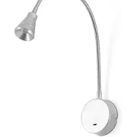 Faro Bel Zwarte Wandlamp Leeslamp Chrome