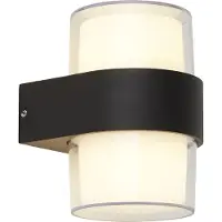 Searchlight Search Light Pittsburgh 2LT LED Outdoor Zwart