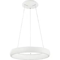 Nova Luce Design hanglamp Albi wit Ø 41cm