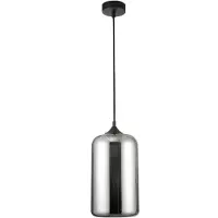Lyora Hanglamp Savaz chroom glas Ø 17,5 x 29,8cm