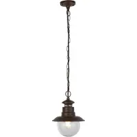 Searchlight Search Light Station Brown Outdoor Hanglamp