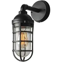 Konstsmide Olbia 7355-750 Buitenlamp (wand) E27 20 W Zwart