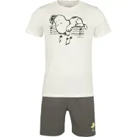 Snoopy Pyjama - Snoopy und Woodstock - S tot 3XL - voor Mannen - meerkleurig - Maat XXL
