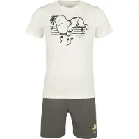 Snoopy Pyjama - Snoopy und Woodstock - S tot 3XL - voor Mannen - meerkleurig - Maat XL