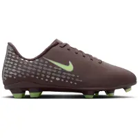 Nike Mercurial Vapor 16 Mbappé Club Gras / Kunstgras Voetbalschoenen (MG) Kids Bruin Neongeel Zilver