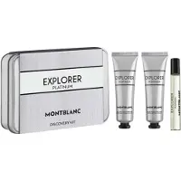 Mont Blanc - Explorer Platinum - Grooming Kit - 3 Delig - 67.5 ml