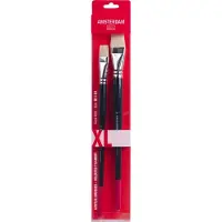 Amsterdam Penselenset serie 600, XL (18-24) - synthetisch plat