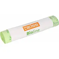 Deiss Biologisch Afbreekbare Afvalzakken | 100 Zakken | 200 Liter | BIO | 95x125 cm - Composteerbare Vuilniszakken, Compostbag, GFT Containerzak