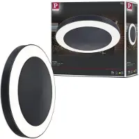 Paulmann Circula 94526 LED-buitenlamp met bewegingsmelder (wand) LED 14 W Antraciet