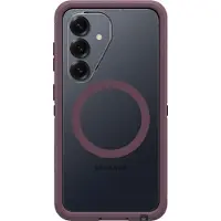 Otterbox Defender Pro XT Hoesje Geschikt voor Samsung Galaxy S26 Magnatic - Back Cover Compatibel met MagSafe & Qi2 - Beschermhoes Paars Transparant