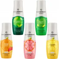 SodaStream - Limonadesiropen - Orange-Mango - Mojito - Grapefruit - Lemon Lime - Lemonade