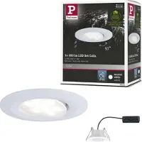Paulmann LED inbouwspot Calla, kantelbaar