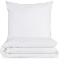 Blumtal Dekbedovertrek met Kussensloop - Anti-Allergisch - Tegen huisstofmijt - 140 x 220 cm - 1 Kussensloop 50 x 70 cm - Antraciet