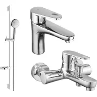 Mexen Kama DS75 badset, chroom - 72503DS75-00
