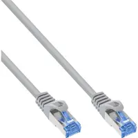InLine 74825, 25 meter, Cat6a, S/FTP (S-STP), RJ-45, RJ-45, grijs