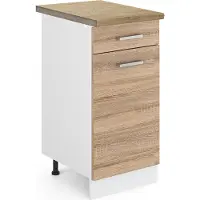 Vicco R-Line Keukenonderkast – 40 cm, WB Eik Sonoma