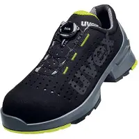 Uvex 1 BOA veiligheidsschoen S1, enkellange schoen, zwart/geel, maat 52