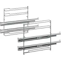 Bosch HEZ638270 Telescopische rails op 2 niveaus, pyro