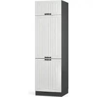 Vicco Fame-Line Koelkast ombouwkast – 60 cm Wit Landhuis