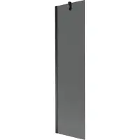 Mexen Next badwand scherm 1-delig 50 x 150 , grafiet, zwart - 895-050-000-00-40-70