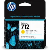 HP 3ED69A nr. 712 inktcartridge geel (origineel)