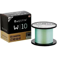 Westin W10 Coastal 1500 M Braided Line Zilver 0.080 mm