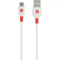 Skross USB Kabel USB-C Cable 2.0, 2,0m white