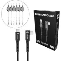 VORTEX VR VortexVR USB-C 10m kabelset voor Meta Link | met haken voor Meta Quest 3 / 3S / 2