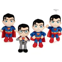 DC Comics Superman (handen in de zij) Pluche Knuffel 22 cm - Speelgoed Superheld Knuffels voor Kinderen Jongens Meisjes - Marvel Plush Toy - Clark Kent Batman