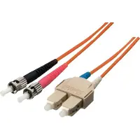 Equip 252332 Glasvezel kabel 2 meter SC ST OS2 Geel